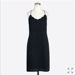 J Crew Scalloped Tank Dress